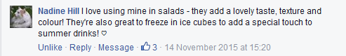 Freeze Nasturtiums in ice cubes and add to summer drinks